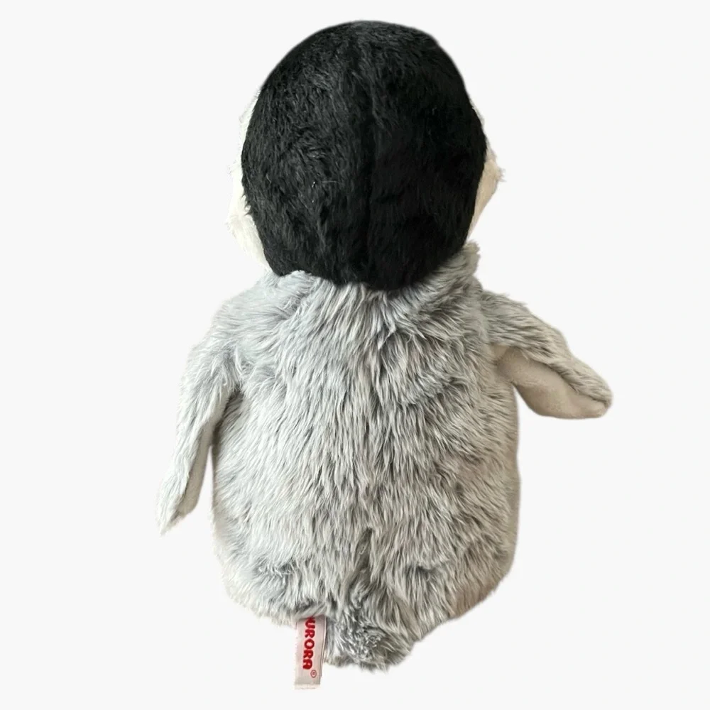 Aurora Adorable Flopsie Penny Penguin Stuffed Animal Timeless Companion Gray 12